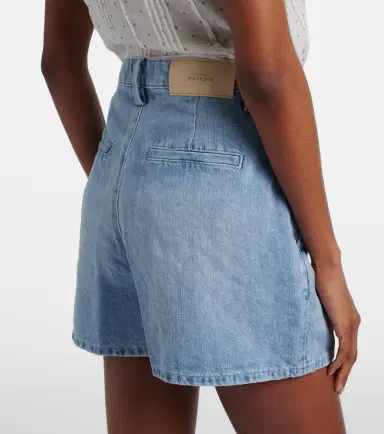 7 For All Mankind Cotton and linen denim shorts | Thumbnail 4 7 For All Mankind Cotton and linen denim shorts | Thumbnail 4
