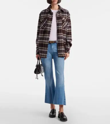 7 For All Mankind Dojo cropped flared jeans | Thumbnail 5 7 For All Mankind Dojo cropped flared jeans | Thumbnail 5