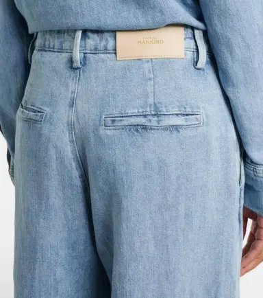 7 For All Mankind Cotton and linen wide-leg jeans | Thumbnail 5 7 For All Mankind Cotton and linen wide-leg jeans | Thumbnail 5