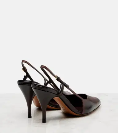 Miu Miu Leather slingback pumps | Thumbnail 2 Miu Miu Leather slingback pumps | Thumbnail 2
