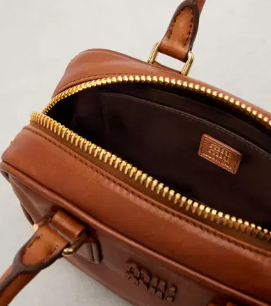 Miu Miu Arcadie Small leather tote bag | Thumbnail 3 Miu Miu Arcadie Small leather tote bag | Thumbnail 3