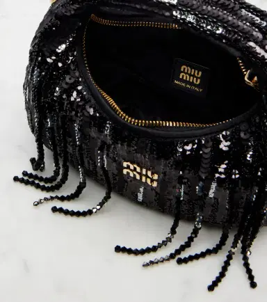 Miu Miu Wander Mini embellished top-handle bag | Thumbnail 2 Miu Miu Wander Mini embellished top-handle bag | Thumbnail 2