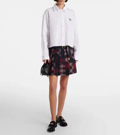 Miu Miu Wander Mini embellished top-handle bag | Thumbnail 5 Miu Miu Wander Mini embellished top-handle bag | Thumbnail 5