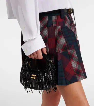 Miu Miu Wander Mini embellished top-handle bag | Thumbnail 7 Miu Miu Wander Mini embellished top-handle bag | Thumbnail 7