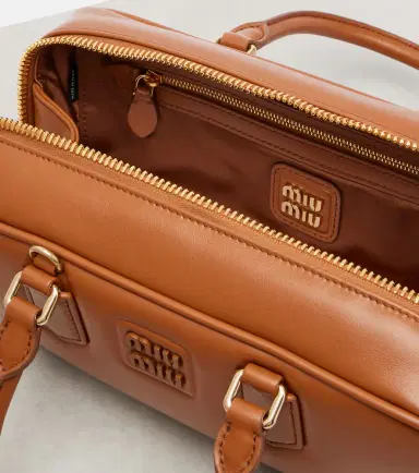 Miu Miu Arcadie Large leather top-handle bag | Thumbnail 2 Miu Miu Arcadie Large leather top-handle bag | Thumbnail 2