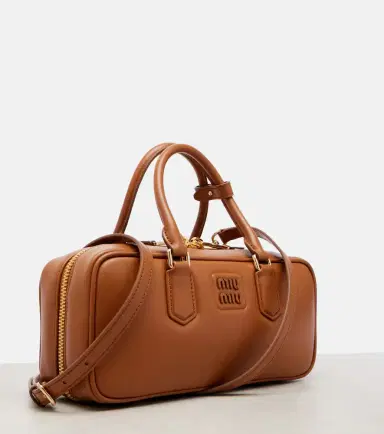 Miu Miu Arcadie Large leather top-handle bag | Thumbnail 3 Miu Miu Arcadie Large leather top-handle bag | Thumbnail 3