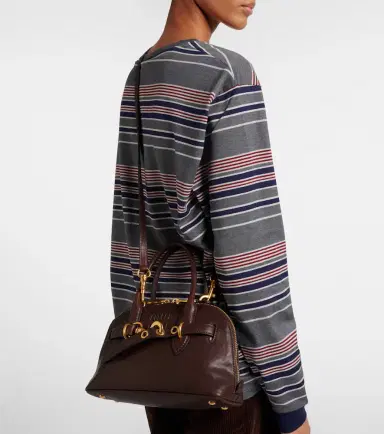 Miu Miu Aventure leather tote bag | Thumbnail 7 Miu Miu Aventure leather tote bag | Thumbnail 7