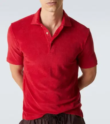 Fedeli Mondial cotton terry polo shirt | Thumbnail 5 Fedeli Mondial cotton terry polo shirt | Thumbnail 5