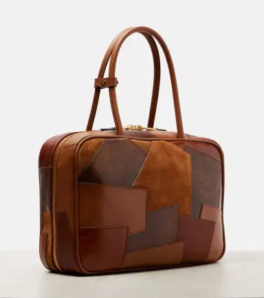Miu Miu Patchwork leather tote bag | Thumbnail 4 Miu Miu Patchwork leather tote bag | Thumbnail 4
