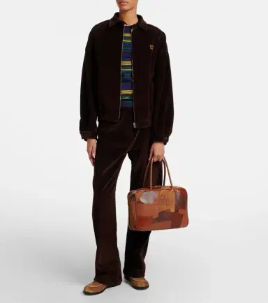 Miu Miu Patchwork leather tote bag | Thumbnail 5 Miu Miu Patchwork leather tote bag | Thumbnail 5
