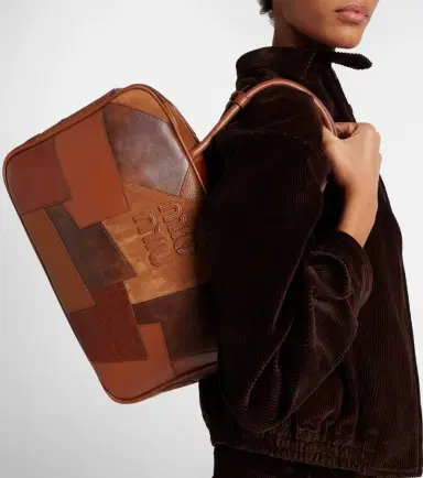 Miu Miu Patchwork leather tote bag | Thumbnail 7 Miu Miu Patchwork leather tote bag | Thumbnail 7