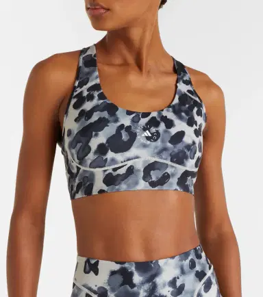 Adidas by Stella McCartney Printed sports bra | Thumbnail 4 Adidas by Stella McCartney Printed sports bra | Thumbnail 4