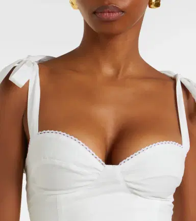 Bananhot Alba cotton poplin crop top | Thumbnail 4 Bananhot Alba cotton poplin crop top | Thumbnail 4