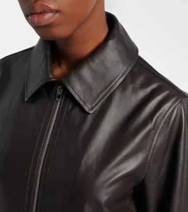 Yves Salomon Hooded leather blouson jacket | Thumbnail 3 Yves Salomon Hooded leather blouson jacket | Thumbnail 3