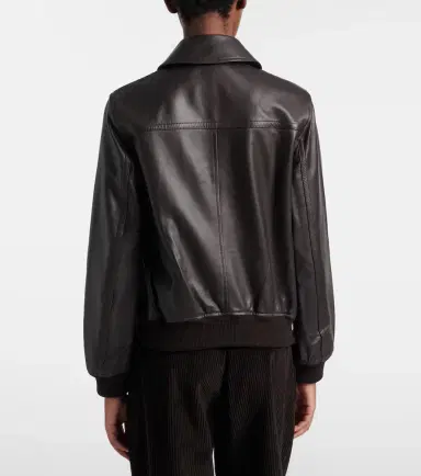 Yves Salomon Hooded leather blouson jacket | Thumbnail 5 Yves Salomon Hooded leather blouson jacket | Thumbnail 5