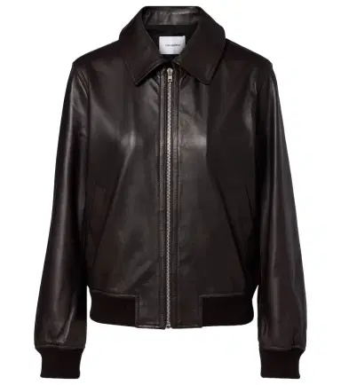 Yves Salomon Hooded leather blouson jacket | Thumbnail 1 Yves Salomon Hooded leather blouson jacket | Thumbnail 1