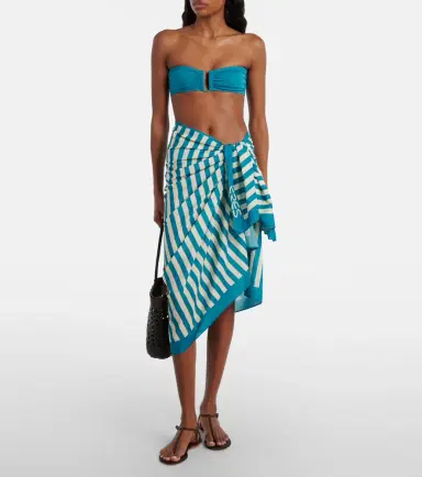 Eres Symbiose cotton and silk beach cover-up | Thumbnail 3 Eres Symbiose cotton and silk beach cover-up | Thumbnail 3