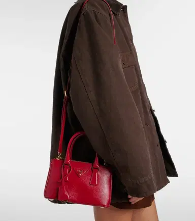 Prada Galleria Mini leather top-handle bag | Thumbnail 6 Prada Galleria Mini leather top-handle bag | Thumbnail 6