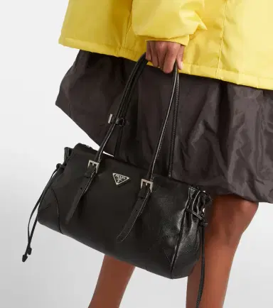Prada Bonnie Medium leather tote bag | Thumbnail 5 Prada Bonnie Medium leather tote bag | Thumbnail 5