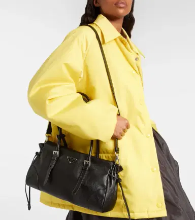 Prada Bonnie Medium leather tote bag | Thumbnail 6 Prada Bonnie Medium leather tote bag | Thumbnail 6