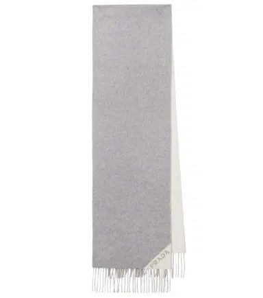 Prada Logo cashmere scarf | Thumbnail 1 Prada Logo cashmere scarf | Thumbnail 1