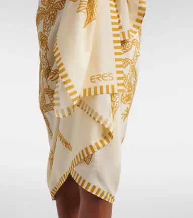 Eres Jungle printed cotton and silk beach cover-up | Thumbnail 5 Eres Jungle printed cotton and silk beach cover-up | Thumbnail 5