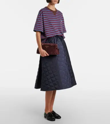 Prada Bonnie Small suede shoulder bag | Thumbnail 7 Prada Bonnie Small suede shoulder bag | Thumbnail 7