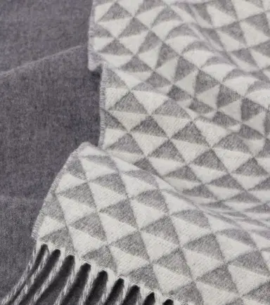 Prada Logo wool and cashmere jacquard scarf | Thumbnail 2 Prada Logo wool and cashmere jacquard scarf | Thumbnail 2
