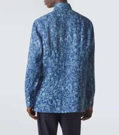 Kiton Linen shirt | Thumbnail 4 Kiton Linen shirt | Thumbnail 4