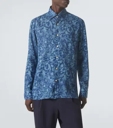 Kiton Linen shirt | Thumbnail 7 Kiton Linen shirt | Thumbnail 7