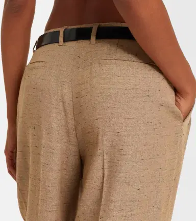 Dolce & Gabbana Pleated belted wide-leg pants | Thumbnail 3 Dolce & Gabbana Pleated belted wide-leg pants | Thumbnail 3