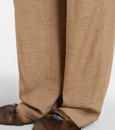 Dolce & Gabbana Pleated belted wide-leg pants | Thumbnail 6 Dolce & Gabbana Pleated belted wide-leg pants | Thumbnail 6