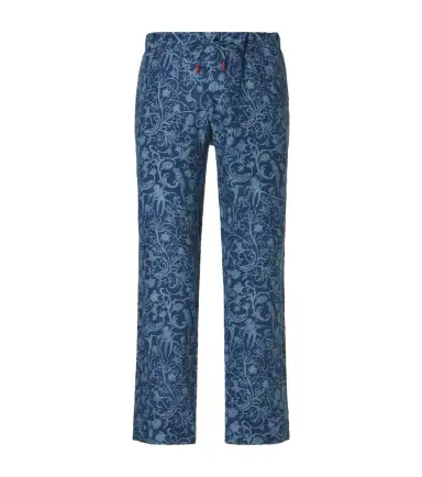 Kiton Printed linen straight pants | Thumbnail 1 Kiton Printed linen straight pants | Thumbnail 1