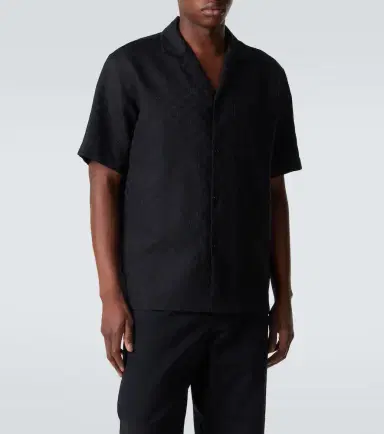 Gucci GG Canvas linen-blend bowling shirt | Thumbnail 2 Gucci GG Canvas linen-blend bowling shirt | Thumbnail 2