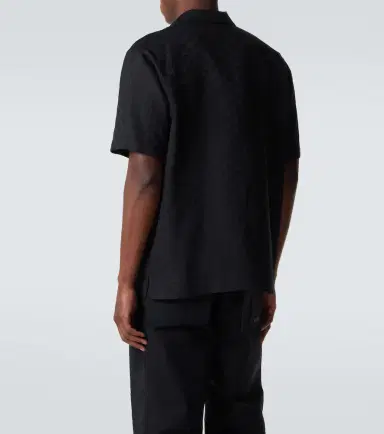 Gucci GG Canvas linen-blend bowling shirt | Thumbnail 3 Gucci GG Canvas linen-blend bowling shirt | Thumbnail 3