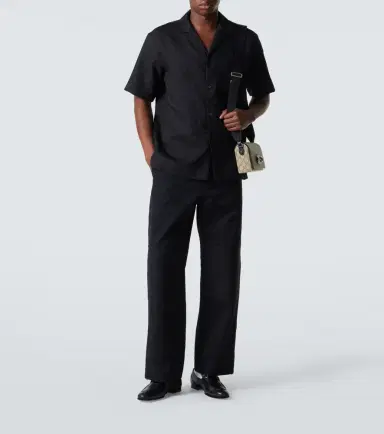 Gucci GG Canvas linen-blend bowling shirt | Thumbnail 5 Gucci GG Canvas linen-blend bowling shirt | Thumbnail 5