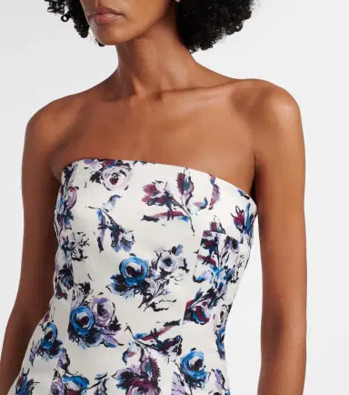 Emilia Wickstead Laelia floral bustier gown | Thumbnail 5 Emilia Wickstead Laelia floral bustier gown | Thumbnail 5