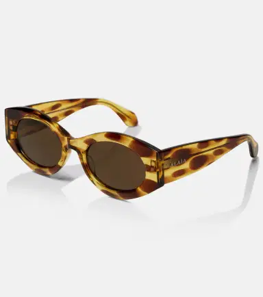 Alaïa Alaïa Logo oval sunglasses | Thumbnail 2 Alaïa Alaïa Logo oval sunglasses | Thumbnail 2