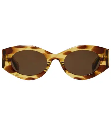 Alaïa Alaïa Logo oval sunglasses | Thumbnail 1 Alaïa Alaïa Logo oval sunglasses | Thumbnail 1