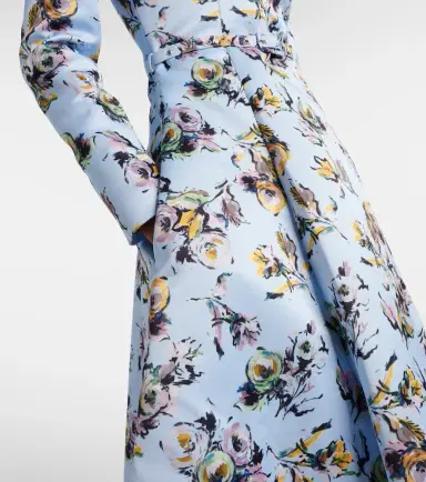 Emilia Wickstead Capucine floral midi dress | Thumbnail 3 Emilia Wickstead Capucine floral midi dress | Thumbnail 3