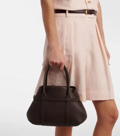 Loro Piana Ghiera Small leather shopper | Thumbnail 5 Loro Piana Ghiera Small leather shopper | Thumbnail 5