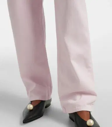 Magda Butrym Mid-rise wide-leg jeans | Thumbnail 4 Magda Butrym Mid-rise wide-leg jeans | Thumbnail 4