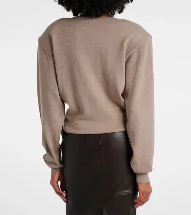 Magda Butrym Knot-detail wool sweater | Thumbnail 4 Magda Butrym Knot-detail wool sweater | Thumbnail 4