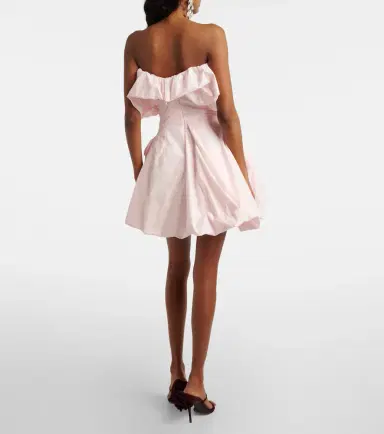 Magda Butrym Pleated cotton minidress | Thumbnail 4 Magda Butrym Pleated cotton minidress | Thumbnail 4