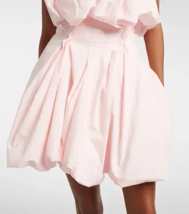 Magda Butrym Pleated cotton minidress | Thumbnail 5 Magda Butrym Pleated cotton minidress | Thumbnail 5