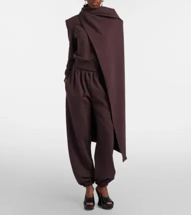Magda Butrym Cotton sweatpants | Thumbnail 4 Magda Butrym Cotton sweatpants | Thumbnail 4