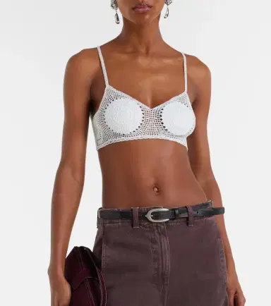 Magda Butrym Crochet cotton bra | Thumbnail 5 Magda Butrym Crochet cotton bra | Thumbnail 5
