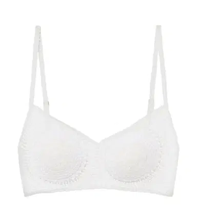 Magda Butrym Crochet cotton bra | Thumbnail 1 Magda Butrym Crochet cotton bra | Thumbnail 1