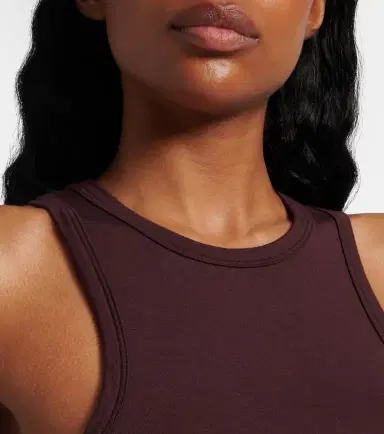Magda Butrym Floral-appliqué cotton-blend tank top | Thumbnail 3 Magda Butrym Floral-appliqué cotton-blend tank top | Thumbnail 3