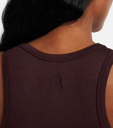 Magda Butrym Floral-appliqué cotton-blend tank top | Thumbnail 6 Magda Butrym Floral-appliqué cotton-blend tank top | Thumbnail 6